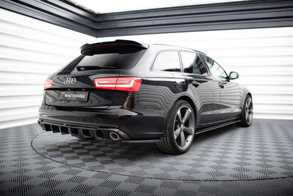 Rear side splitters v.3  audi a6 avant / sedan c7