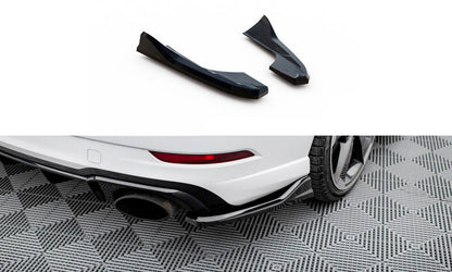 Rear side splitters v.3 audi rs3 sedan 8v facelift