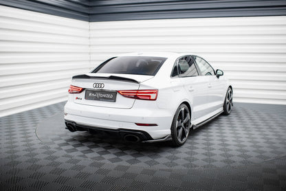Rear side splitters v.3 audi rs3 sedan 8v facelift