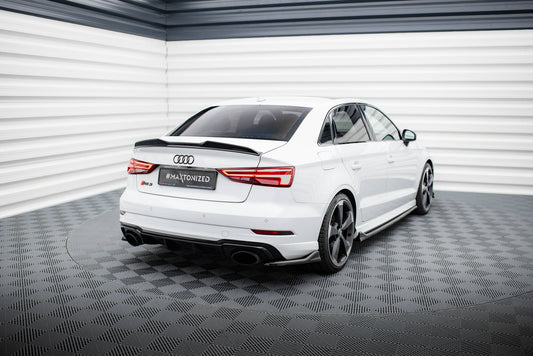 Rear side splitters v.3 audi rs3 sedan 8v facelift