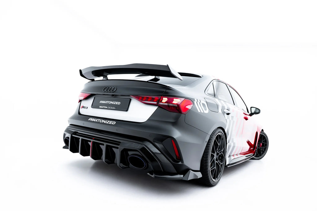 Rear side splitters v.3 audi rs3 sedan 8y facelift