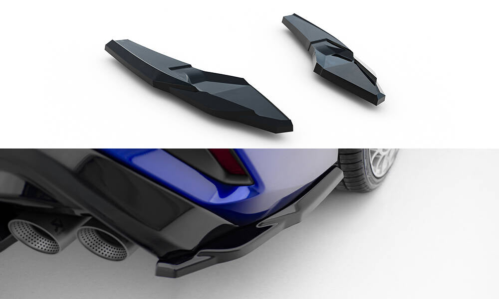 Rear side splitters v.3 audi s3 sedan 8y facelift