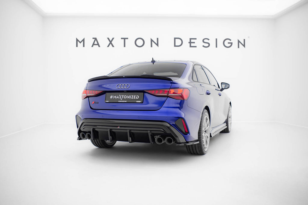 Rear side splitters v.3 audi s3 sedan 8y facelift