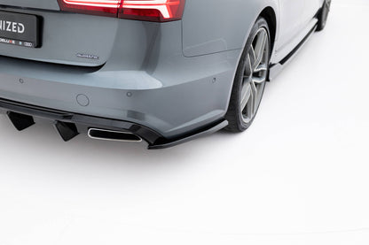 Rear side splitters v.3 audi s6 / a6 s-line / a6 c7 fl