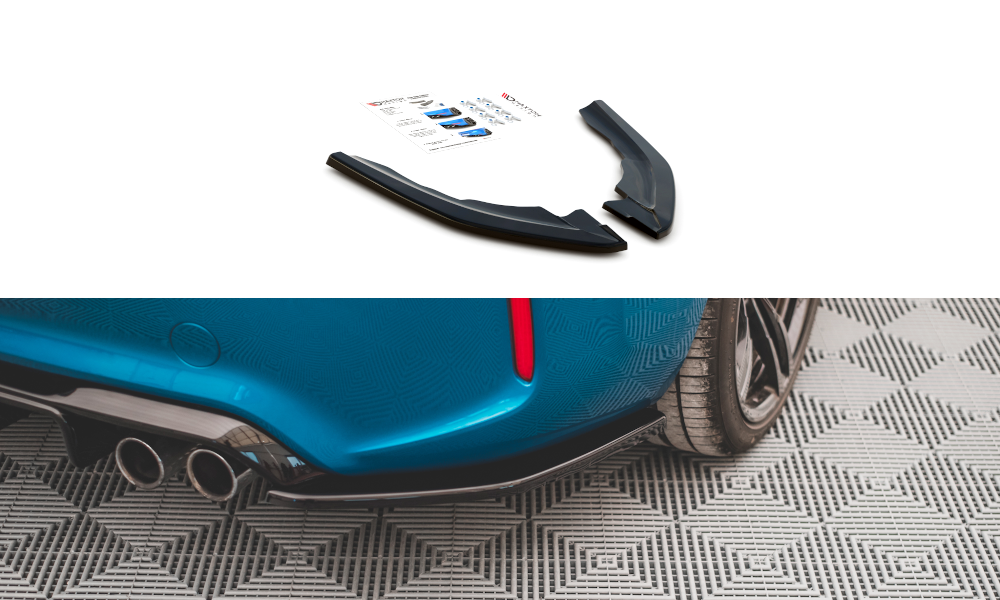 Rear side splitters v.3 bmw m2 f87