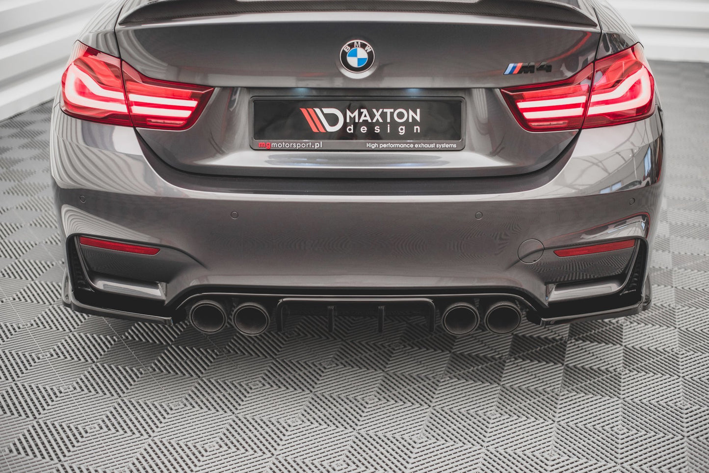 Rear side splitters v.3 bmw m4 f82