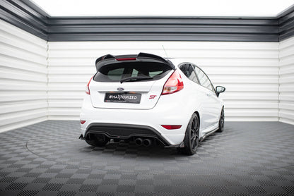 Rear side splitters v.3 + flaps ford fiesta st mk7 facelift