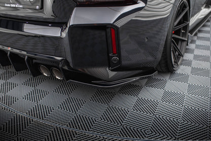 Rear side splitters  v.3 (for rear valance v.1)  bmw m2 g87