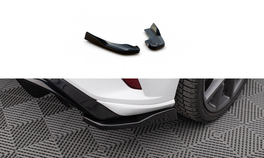 Rear side splitters v.3 (for rear valance v.2) ford focus hatchback st mk4