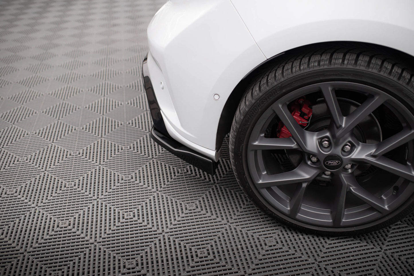 Rear side splitters v.3 (for rear valance v.2) Ford Focus Hatchback ST MK4