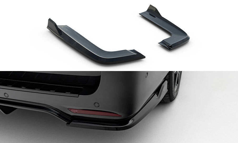Rear side splitters v.3 mercedes-benz v-class amg-line w447 facelift