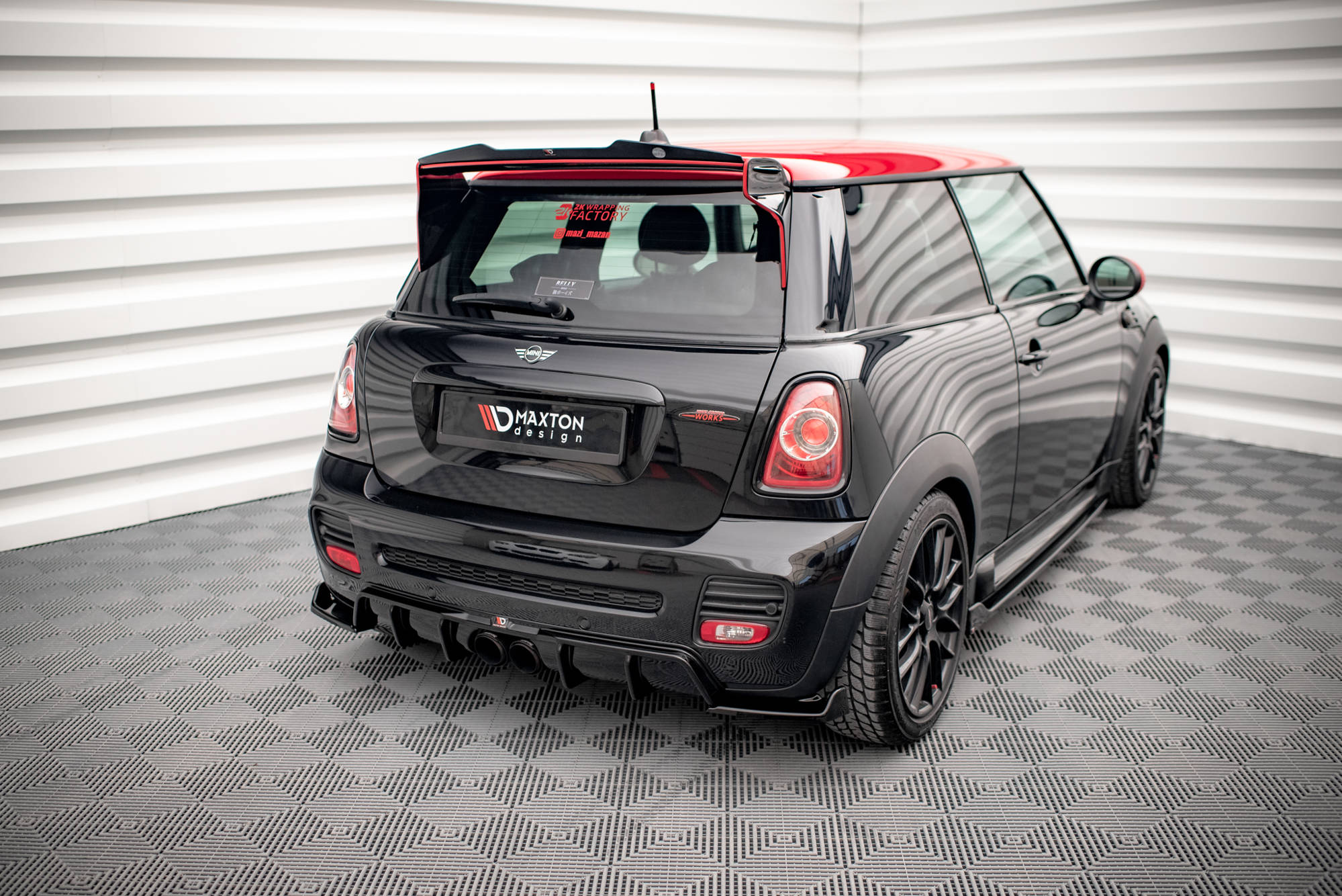 Takapuolen jakajat v.3 Mini Cooper John Cooper Works R56