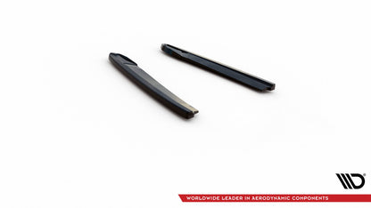 Rear side splitters v.3 skoda octavia rs liftback / combi mk4 facelift