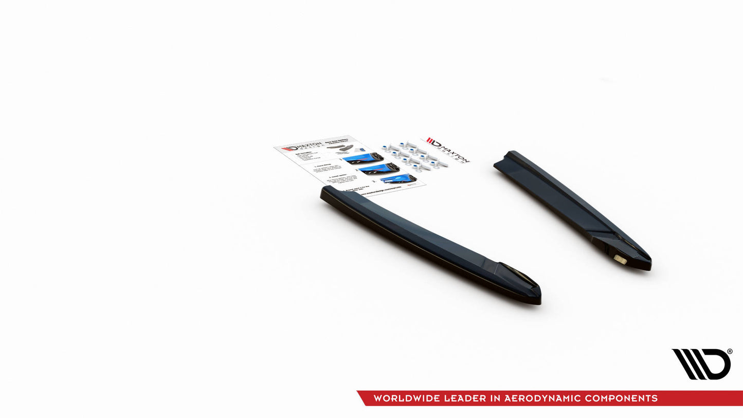 Rear side splitters v.3 skoda octavia rs mk4