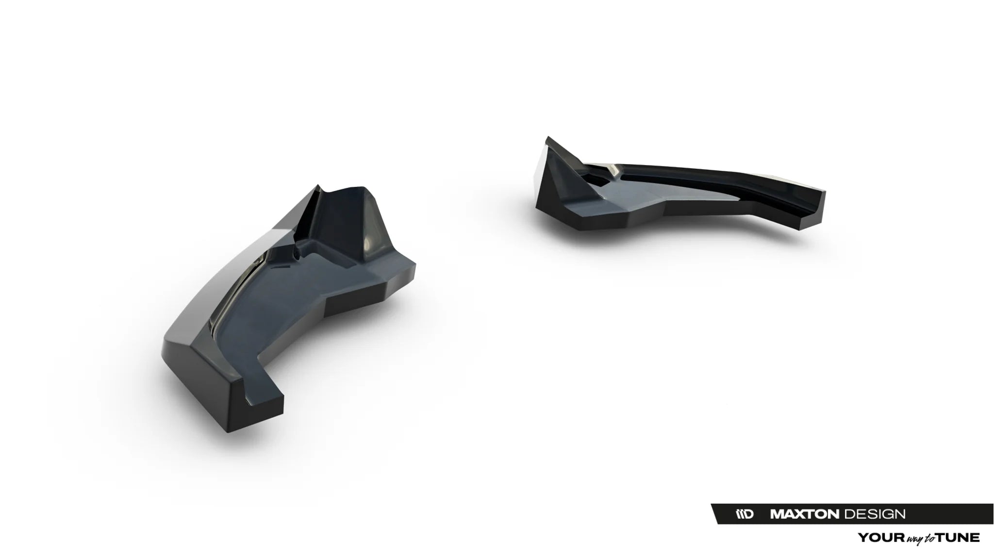 Rear side splitters v.3 toyota gr yaris mk4 facelift