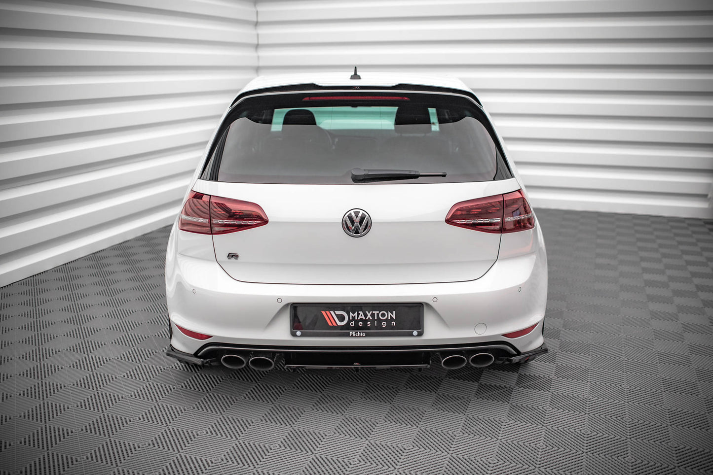 Rear side splitters v.3 volkswagen golf r mk7