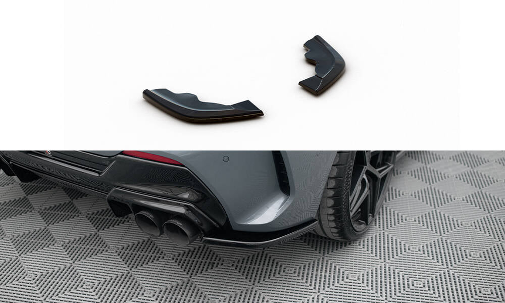 Rear side splitters v.3 for bmw 1 f40 m-pack/ m135i