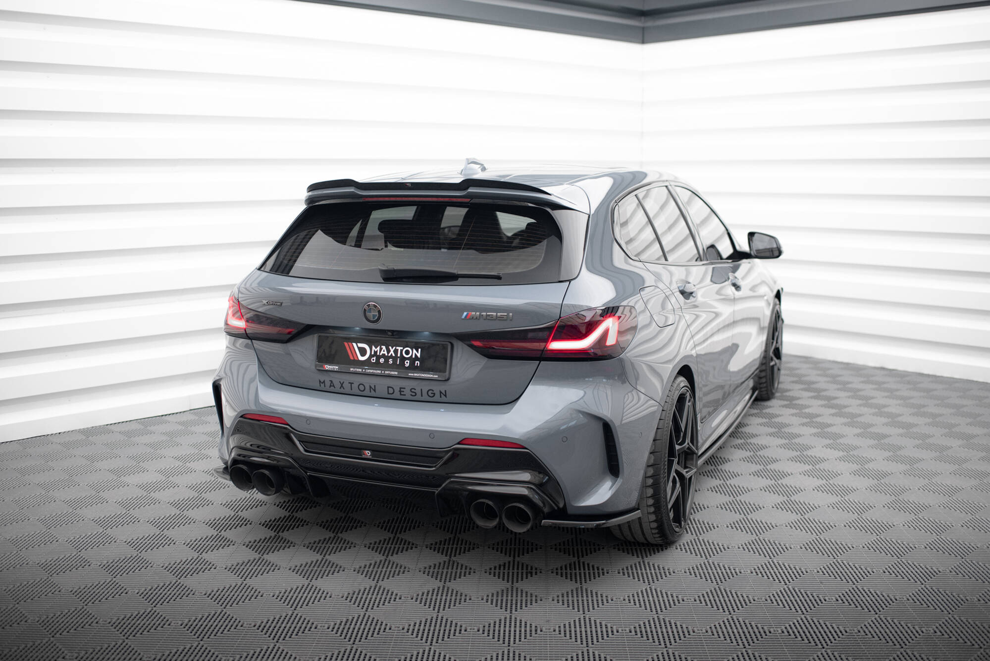 Bagsiden Splitters v.3 til BMW 1 F40 M-Pack/ M135i