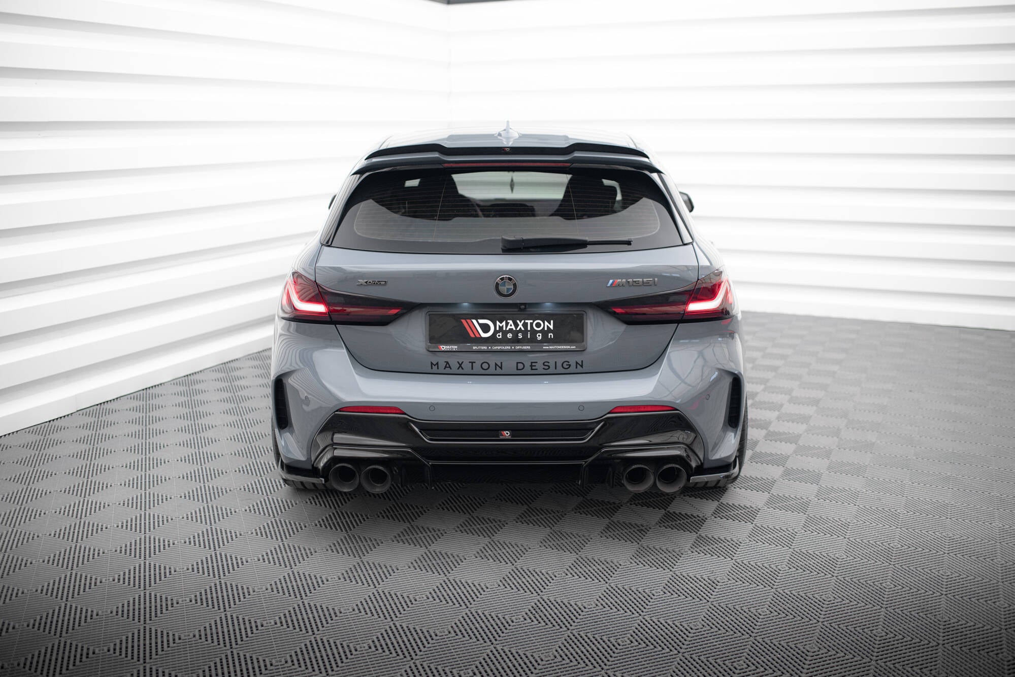 Bagsiden Splitters v.3 til BMW 1 F40 M-Pack/ M135i