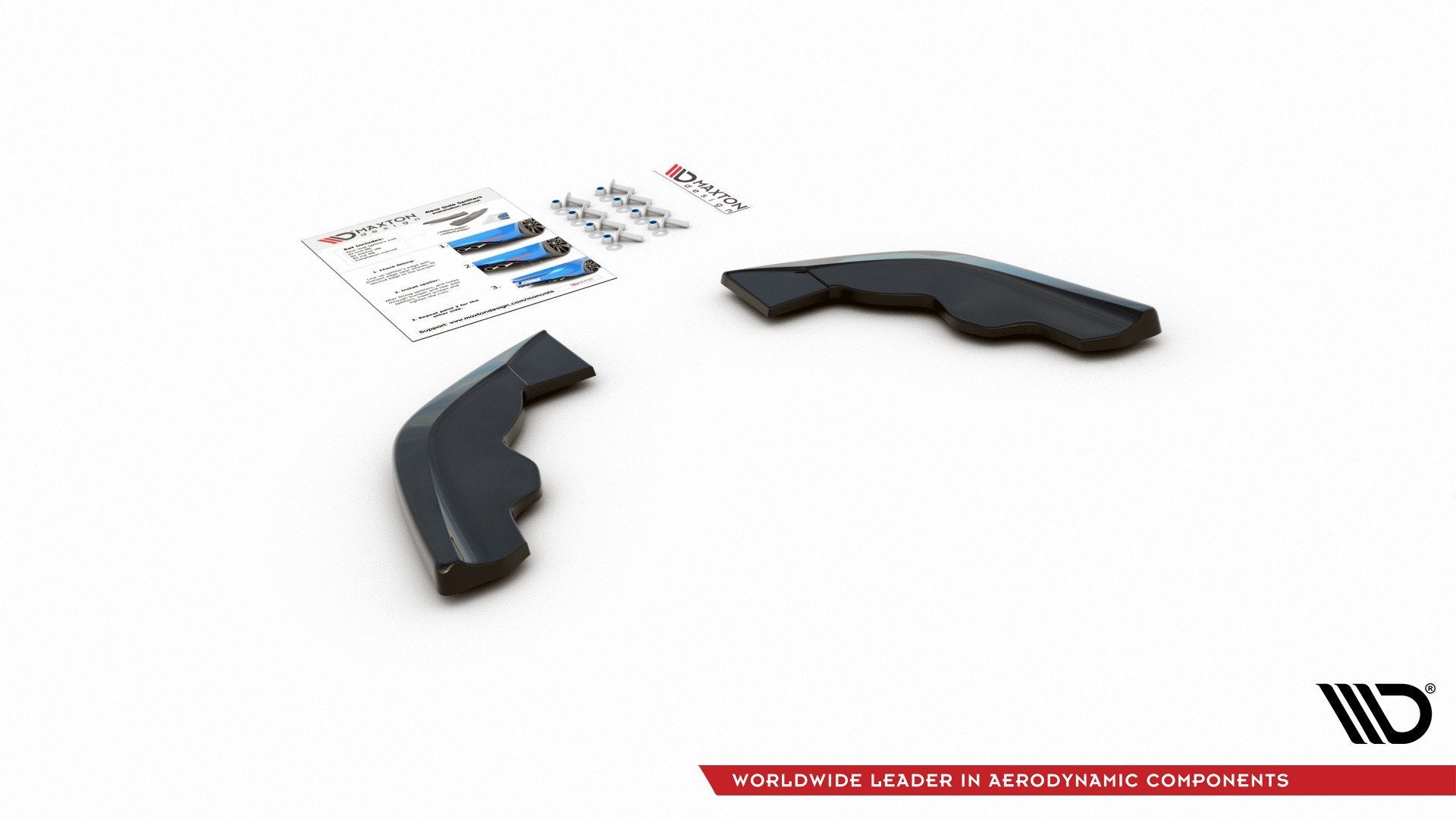 Bagsiden Splitters v.3 til BMW 1 F40 M-Pack/ M135i