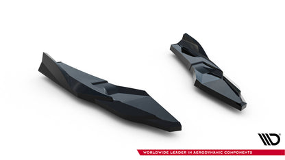 Rear side splitters v.4 audi s3 sedan 8y facelift