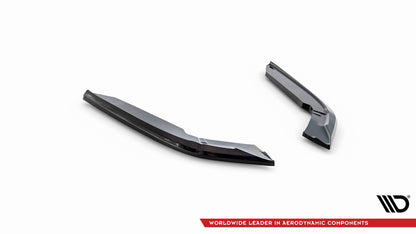 Rear side splitters v.4 bmw 4 coupe m-pack f32