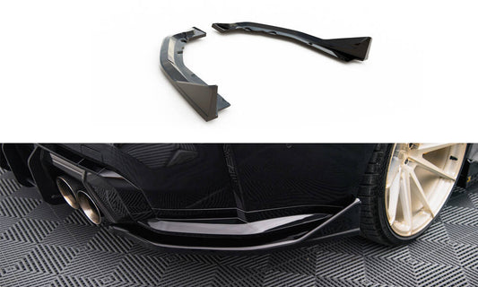 Rear side splitters v.4 bmw m4 g82