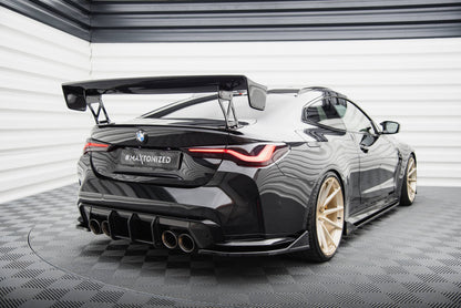 Rear side splitters v.4 bmw m4 g82