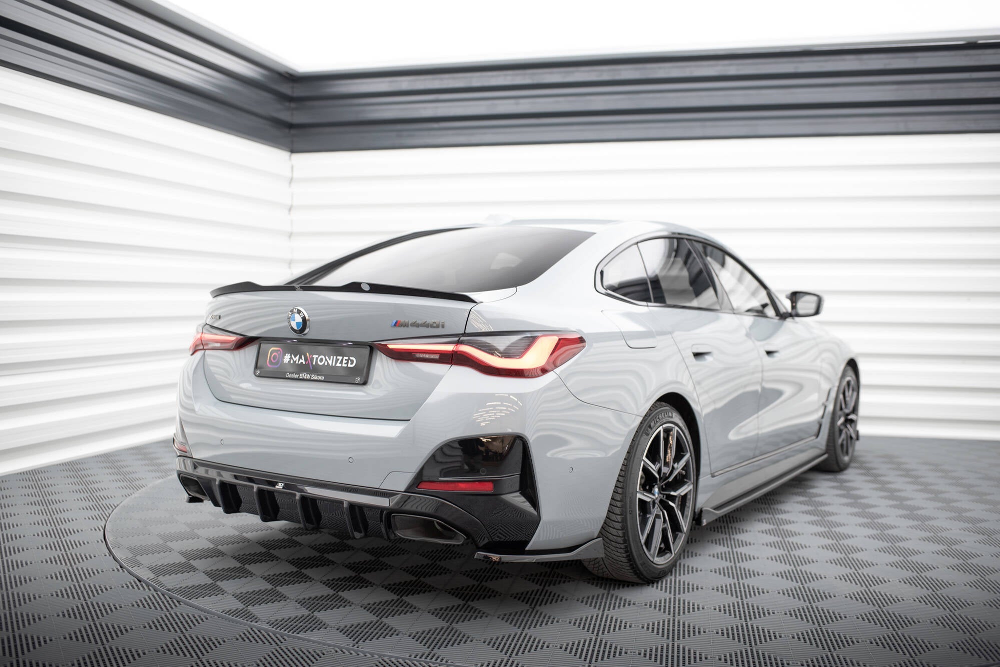 Bagsiden Splitters v.4 BMW M440i Gran Coupe G26