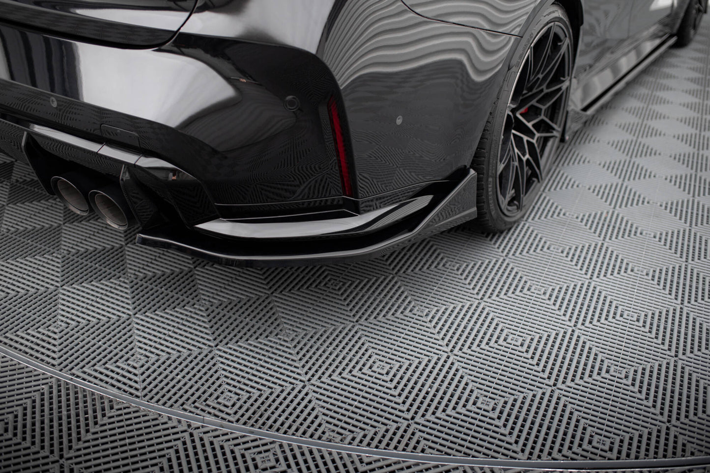 Rear Side Splitters v.4 CSL Look BMW M3 Then / Touring G80 / G81