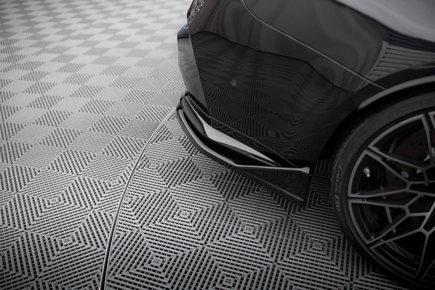 Rear Side Splitters v.4 CSL Look BMW M3 Then / Touring G80 / G81