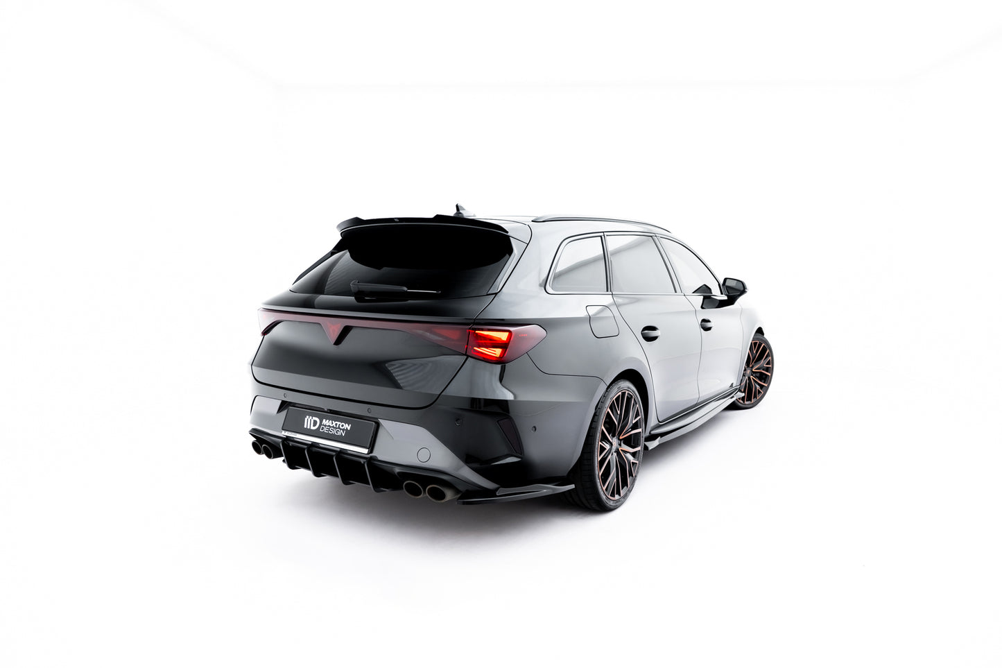 Rear side splitters v.4 cupra leon st mk1 facelift