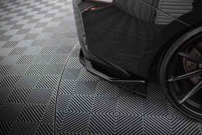 Rear side splitters  v.4 (for rear valance v.1)  bmw m2 g87