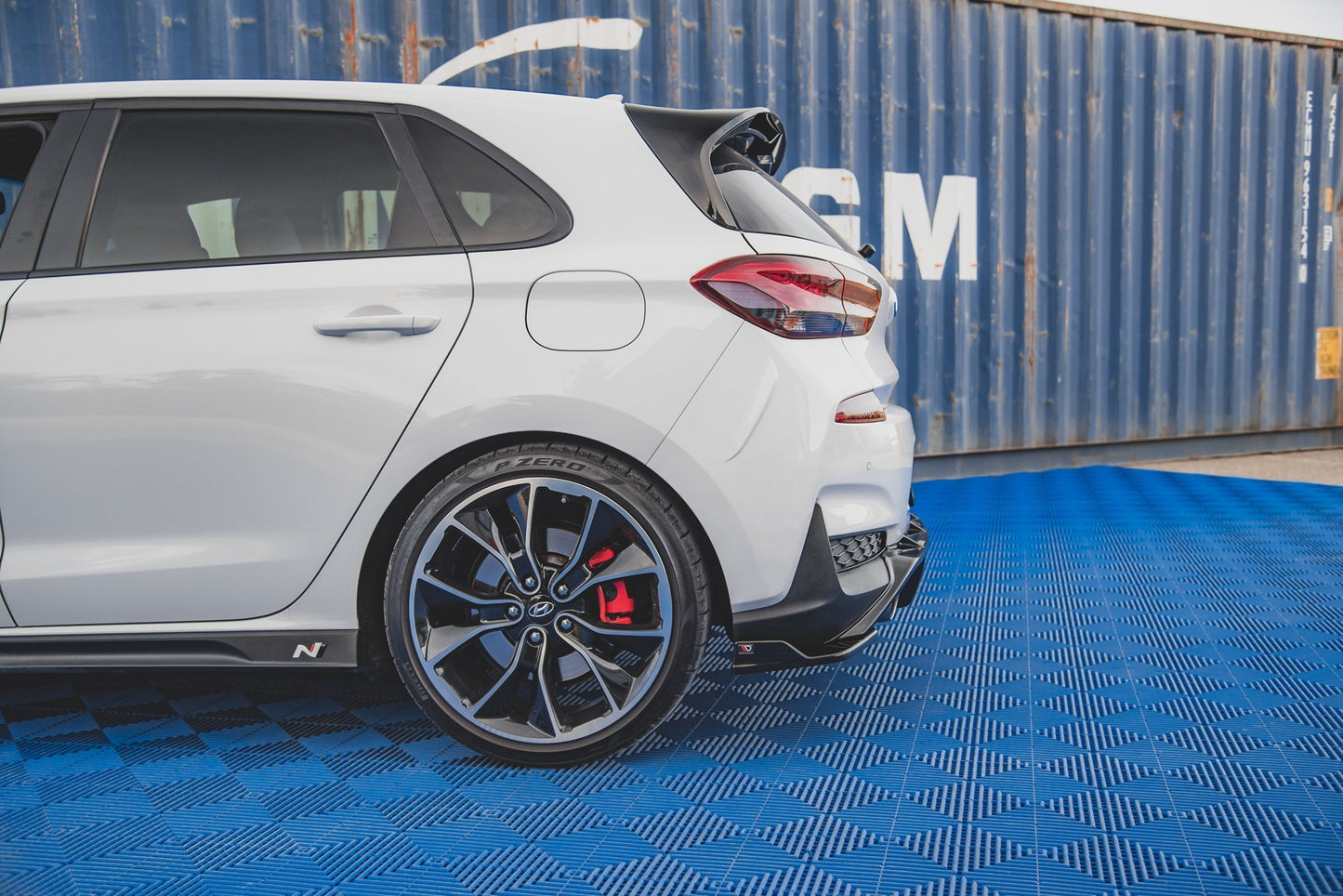 Bagsiden Splitters v.4 Hyundai I30 N Mk3 Hatchback