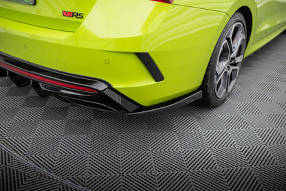 Rear side splitters v.4 Skoda Octavia Rs MK4