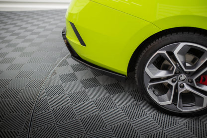 Rear side splitters v.4 Skoda Octavia Rs MK4