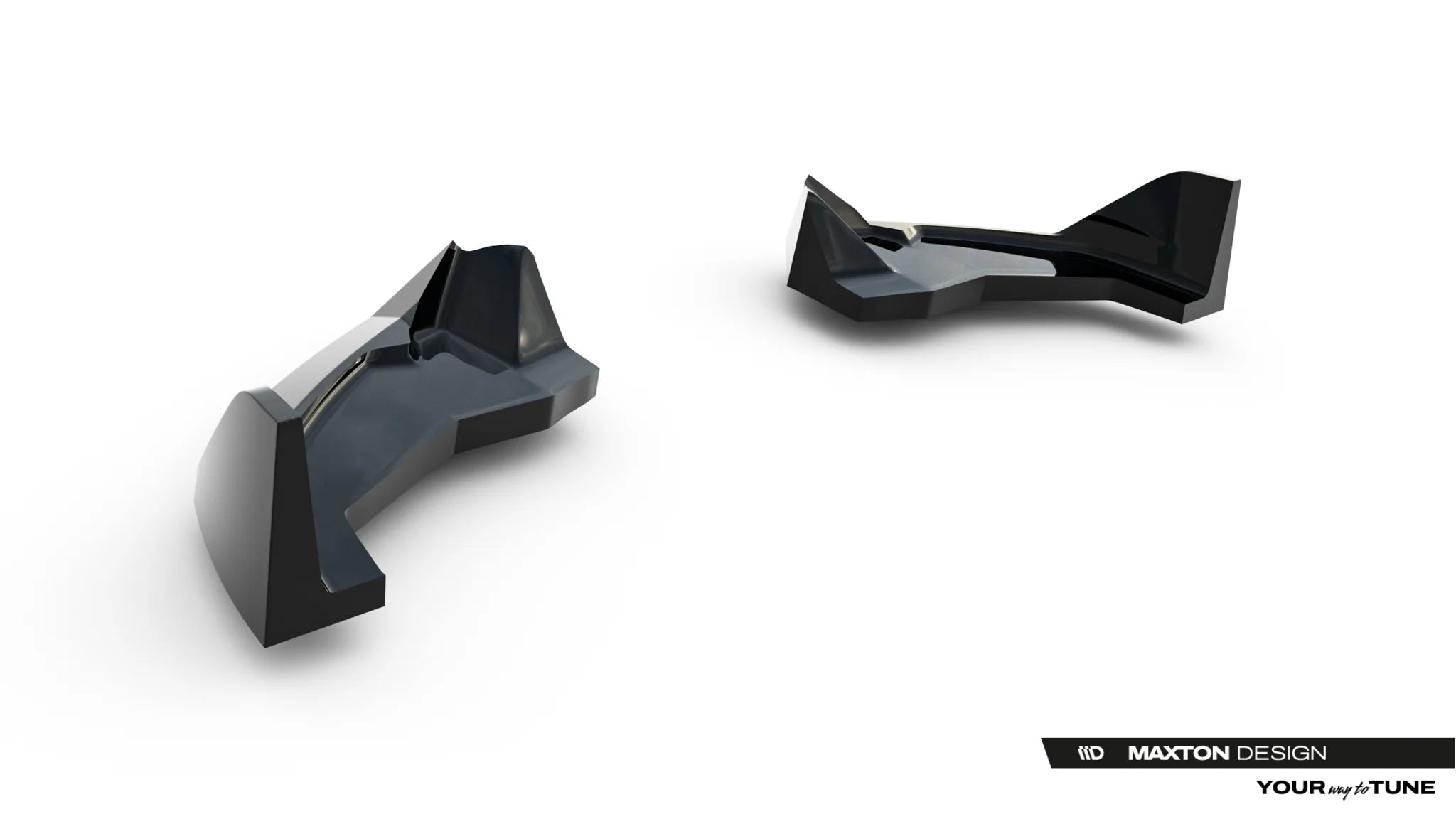 Rear side splitters v.4 toyota gr yaris mk4 facelift