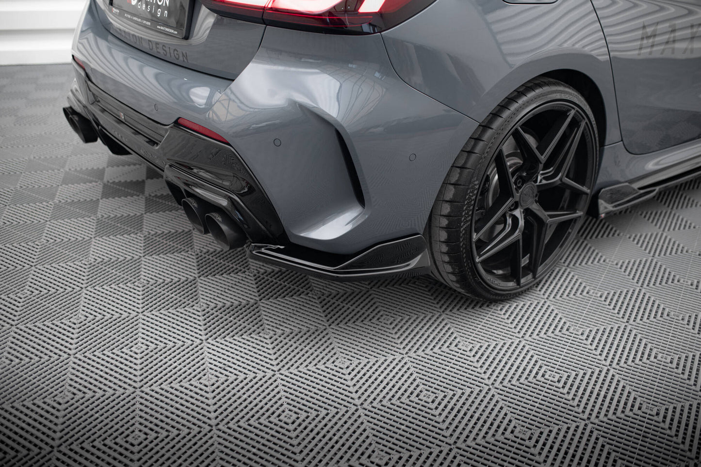 Rear Side Splitters v.4 For BMW 1 F40 M-Pack/ M135i