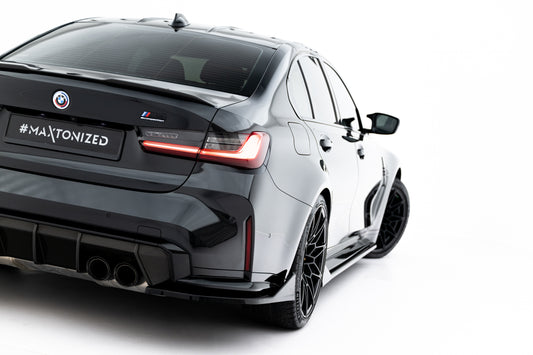 Rear side splitters v.5 bmw m3 sedan / touring g80 / g81