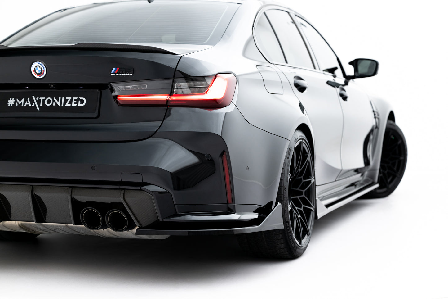 Rear side splitters v.5 bmw m3 sedan / touring g80 / g81