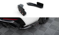 Takapuolen jakajat V.5 + läpät (Realar Valance V.3) BMW 1 m-pakkaus / M140I F20 FaceLift