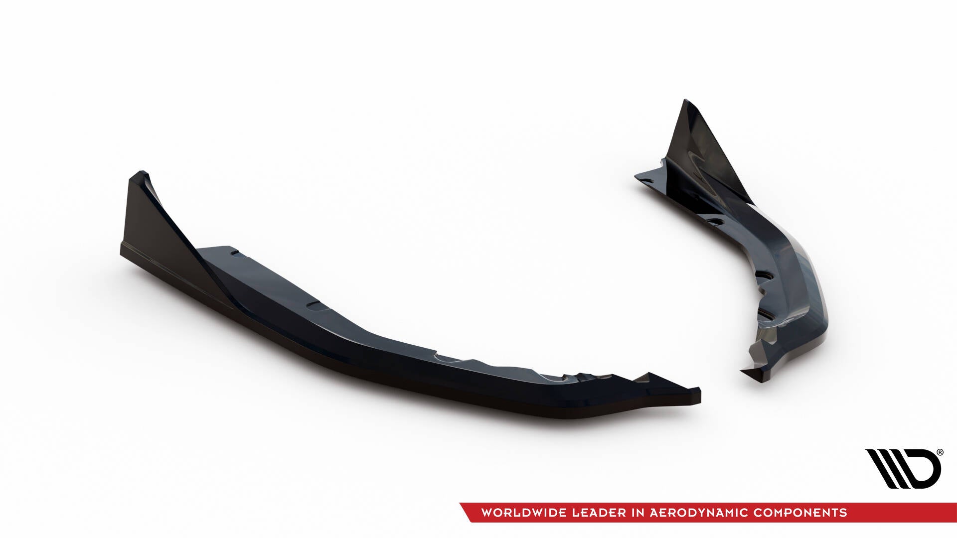 Rear side splitters v.5 (for rear valance v.1)  bmw m4 g82