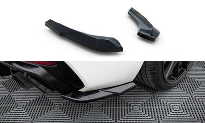 Rear side splitters v.5 (for rear valance v.3) bmw 1 m-pack / m140i f20 facelift