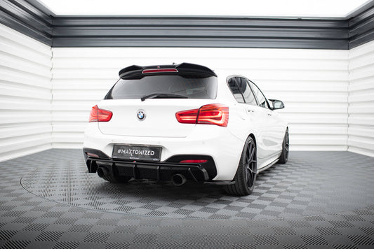 Rear side splitters v.5 (for rear valance v.3) bmw 1 m-pack / m140i f20 facelift