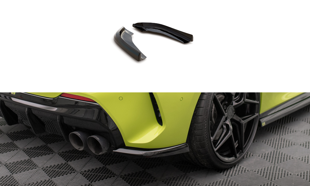 Rear side splitters v.5 (for rear valance v.3) for bmw 1 f40 m-pack/ m135i