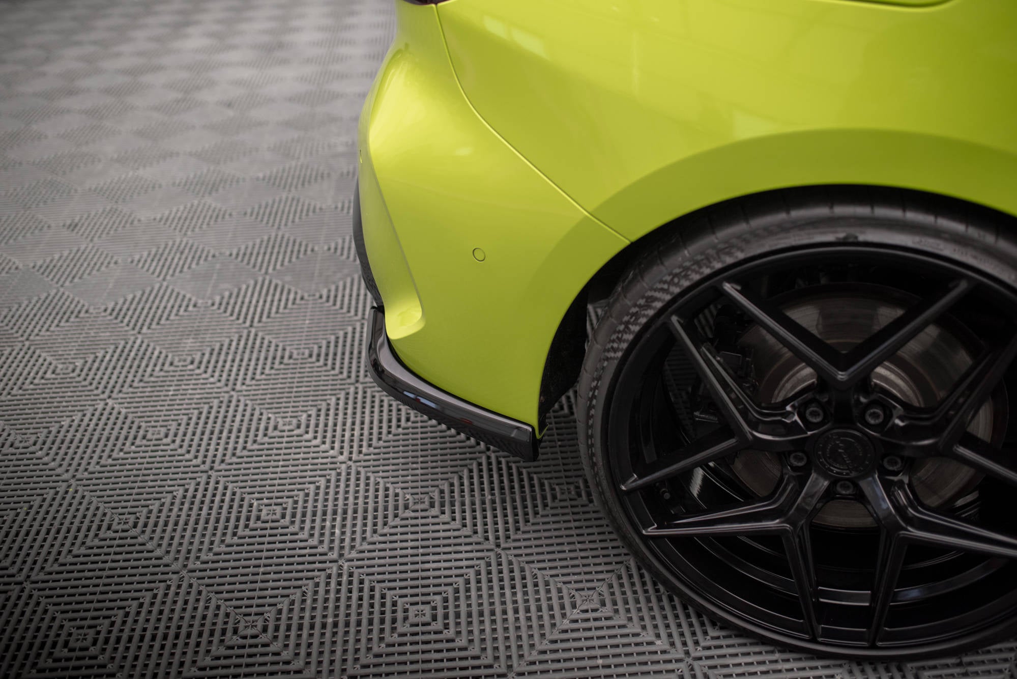 Rear side splitters v.5 (for rear valance v.3) for bmw 1 f40 m-pack/ m135i