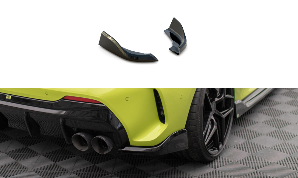Rear side splitters v.6 (for rear valance v.3) for bmw 1 f40 m-pack/ m135i