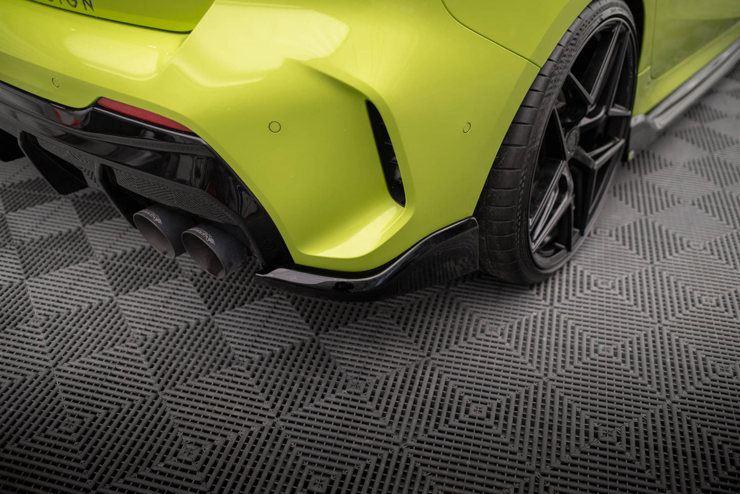 Rear Side Splitters v.6 (for rear Valance v.3) for BMW 1 F40 M-Pack/ M135i