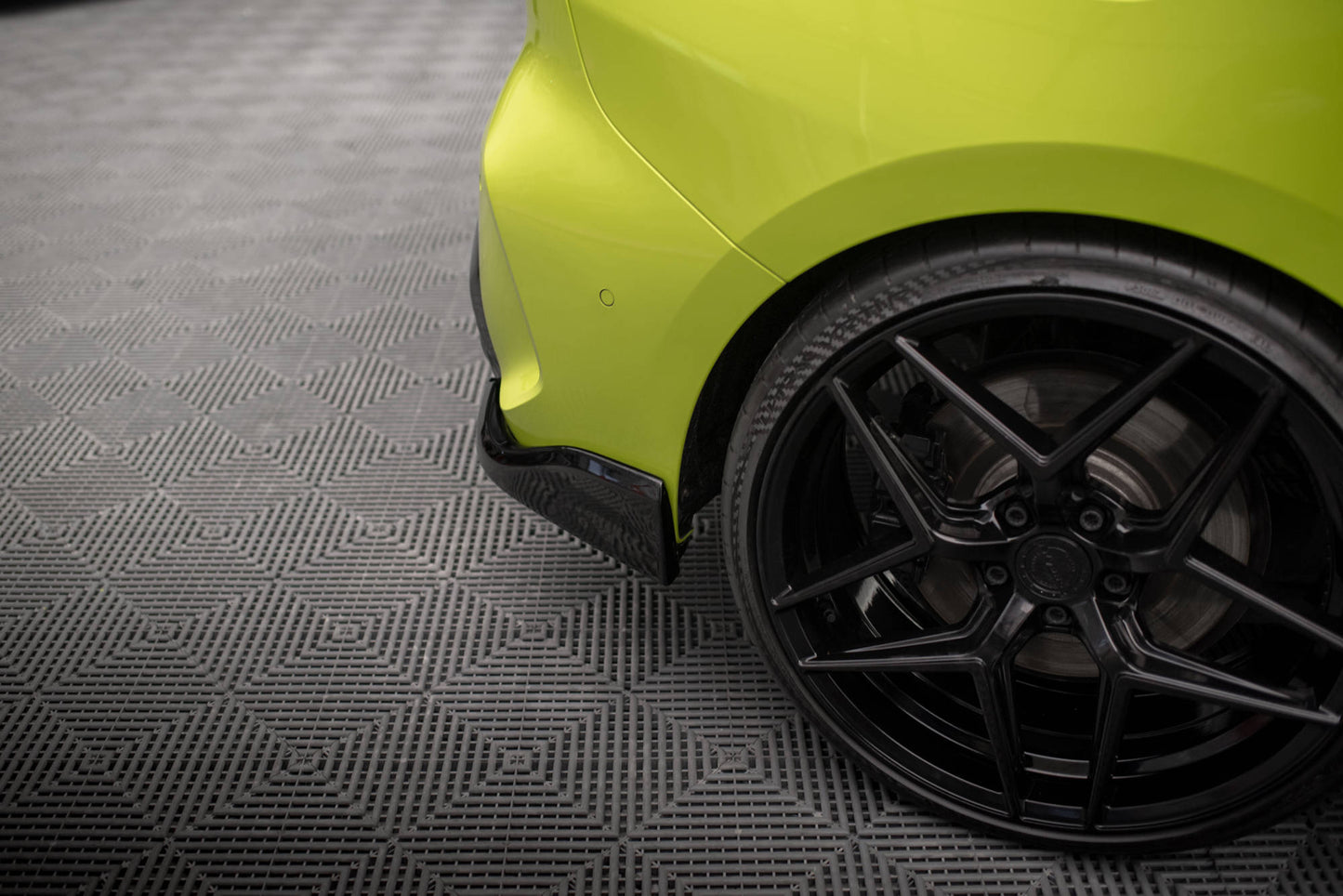 Rear Side Splitters v.6 (for rear Valance v.3) for BMW 1 F40 M-Pack/ M135i