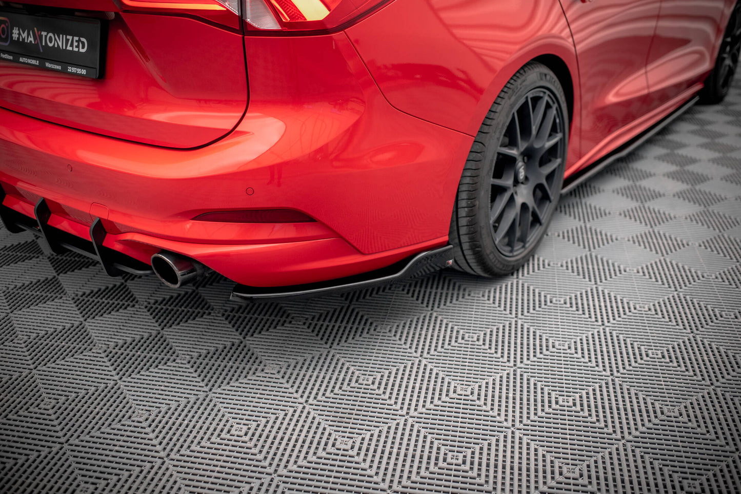 Rear side splitters v.6 ford focus estate st mk4